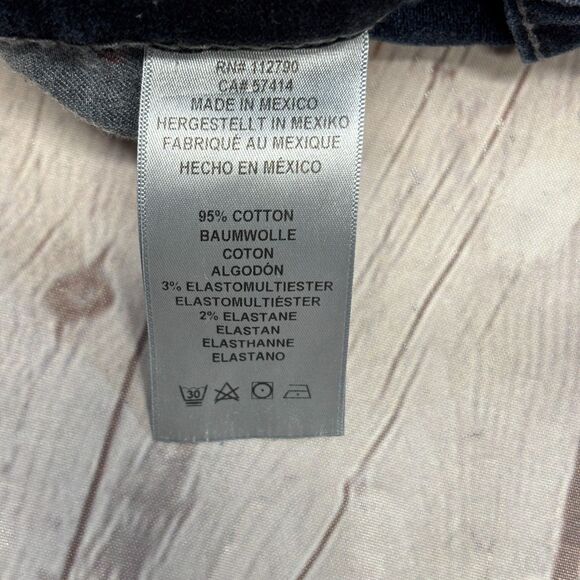 True Religion Men Rocco Relaxed Skinny Jeans Size 36 36x33 Blue Denim C068 -24 - Picture 13 of 16